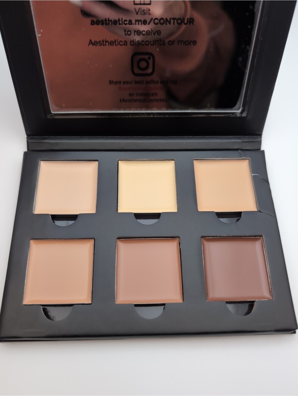 Aesthetica Contour & Highlighting Series Cream Palette Kit New